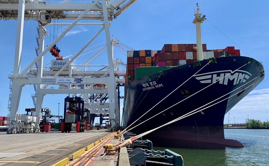 Gct Usa Welcomes Hmm S Return Global Container Terminals